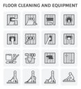 Floor Cleaning Icon