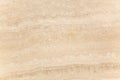 Floor covering ceramic travertine classic light, natural stone polished