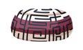 Floor cushion seat. Cozy round pillow chair. Comfortable soft furniture design. Modern interior decoration for sitting