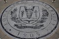 Floor Emblem - Loma Linda University
