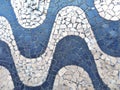 Floor of the external part of a commercial establishment.