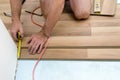 Floor installation Royalty Free Stock Photo