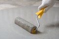 Floor leveling Royalty Free Stock Photo