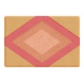 Floor mat icon cartoon vector. Prayer house apartment