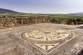 Floor mosaic in Orpheus house at archaeological Site of Volubilis