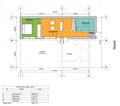 Floor plan of the living house Royalty Free Stock Photo