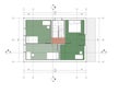 Floor plan of the living house Royalty Free Stock Photo