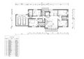 Floor plan of the single family house Royalty Free Stock Photo