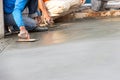 Floor plaster cement Royalty Free Stock Photo