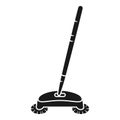 Floor polisher icon, simple style