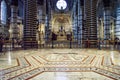 Masterpieces on the floor of the Siena Cathedral Royalty Free Stock Photo