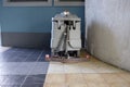 Floor washer machine