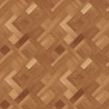 Floor wood parquet. Flooring wooden seamless pattern. Design laminate. Parquet rectangular tessellation. Floor tile parquetry Royalty Free Stock Photo