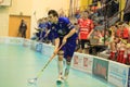 Floorball - attacking Zdenek Zak