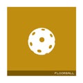 Floorball flat icon