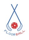 Floorball sport design