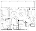 Floorplan Royalty Free Stock Photo