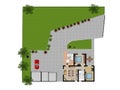 Floorplan 3d. Floor plan. Color floor plans 3d