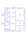 Floorplan. Set of groundfloor blueprints. Floor plan. Royalty Free Stock Photo