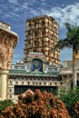 Architectur Bell tower Thanjavur Palace complex Thanjavur Tamilnadu.INDIA Royalty Free Stock Photo
