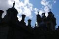 Floors Castle, in Roxburghshire, south-east Scotland Royalty Free Stock Photo