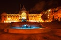 Floozie in the Jacuzzi River statue in front of Birmingham Council House Royalty Free Stock Photo