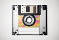 Floppy Disk On Clean White Background Royalty Free Stock Photo
