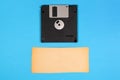 Floppy Disk closeup Royalty Free Stock Photo