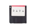 Floppy disk, data storage support Royalty Free Stock Photo