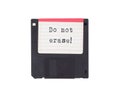 Floppy disk, data storage support Royalty Free Stock Photo