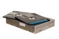 Floppy disk drive with diskettes Royalty Free Stock Photo