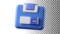 Floppy disk grey, diskette icon, save disk, storage disk, computer disk, grey diskette png transparent image Generative AI