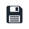 Floppy disk icon Royalty Free Stock Photo