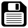 Floppy disk icon Royalty Free Stock Photo