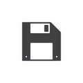 Floppy disk icon vector Royalty Free Stock Photo