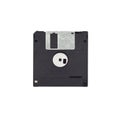 Floppy disk isolated on white Royalty Free Stock Photo