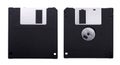 Floppy disk isolated on white Royalty Free Stock Photo