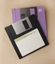 Floppy Disk magnetic computer data storage support Royalty Free Stock Photo
