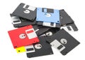 Floppy disk magnetic computer Royalty Free Stock Photo