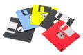 Floppy disk magnetic computer Royalty Free Stock Photo