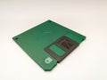 Floppy disk, object isolated on white background, outdated technology Royalty Free Stock Photo