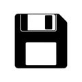 Floppy Disk Save Icon Vector Illustration Royalty Free Stock Photo