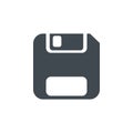 Floppy disk vector flat design icon Royalty Free Stock Photo