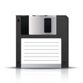 floppy disk. Vector illustration decorative design