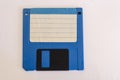 Floppy Diskette Front Royalty Free Stock Photo