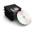 Floppy disks and cd