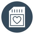 Floppy, floppy disk Isolated Vector icon which can easily modify or edit Royalty Free Stock Photo