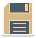 Floppy, Floppy Drive Isolated Vector Icon