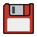 Floppy Icon Royalty Free Stock Photo