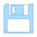 Floppy Icon Royalty Free Stock Photo